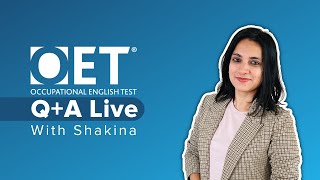 Q&A Live with Shakina