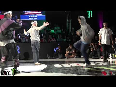 Menno/Hong 10/Vero Vs Squadron  - 3 V 3 Semis - Silverback Open 2018 - Pro Breaking Tour - BNC