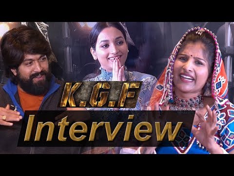 KGF Movie Team Interview With Mangli