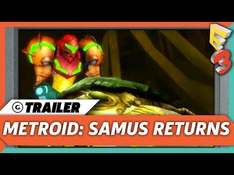 Metroid: Samus Returns 3DS Gameplay Trailer | E3 2017 Nintendo Treehouse