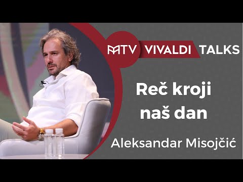 Aleksandar Misojčić, psihijatar i psihoterapeut: Reč kroji naš dan, Jesenji Vivaldi Forum