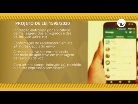 Intimação judicial por meio de aplicativos de mensagens pode virar lei - 02/07/21