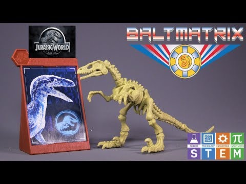 Jurassic World S.T.E.M. Fossil Strikers Velociraptor