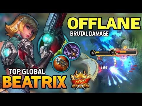 BEATRIX BEST BUILD 2021 | TOP GLOBAL BEATRIX GAMEPLAY | MOBILE LEGENDS✓