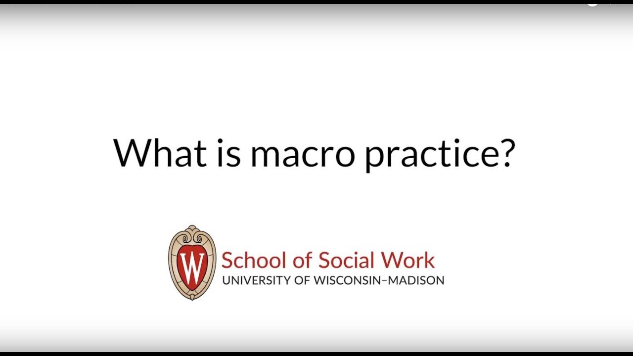 What is Macro Practice? | UW-Madison School of Social Work