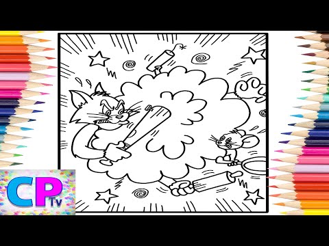 Tom and Jerry Coloring Pages/Tom Chases Jerry/Elektronomia - Sky High [NCS Release]