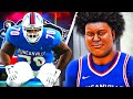 How This 400 POUND Football Star Became A HOOPER FULL MOVIE