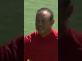 Tiger Woods gets OVATION walking up to 18th green in Final Round of Masters?  #shorts