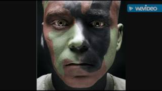 General Concealment Techniques / Camouflage Face Paint - Examples of Common Styles & Designs