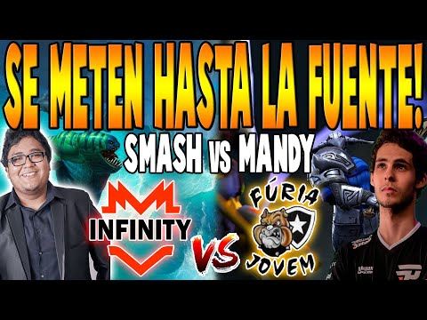 INFINITY vs FURIA JOVEM [BO2] - Se Meten Hasta La Fuente! "SMASH" - Movistar LPG Season 10 DOTA 2
