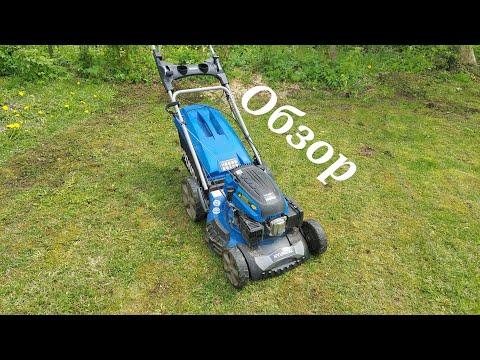 фото газонокосилка бензиновая hyundai l5154se (электрозапуск) 0