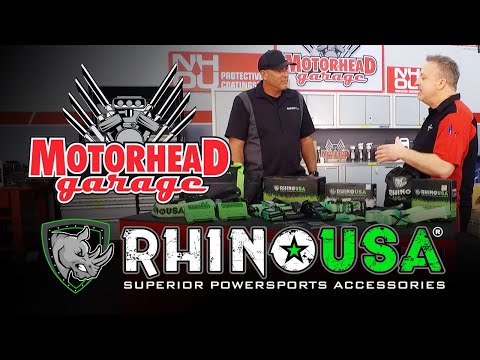 Rhino USA Tie-Down Segment on Motorhead Garage!
