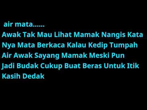 Lil o Mengeloh Lirik