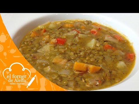 Sopa de Lentejas con Verduras