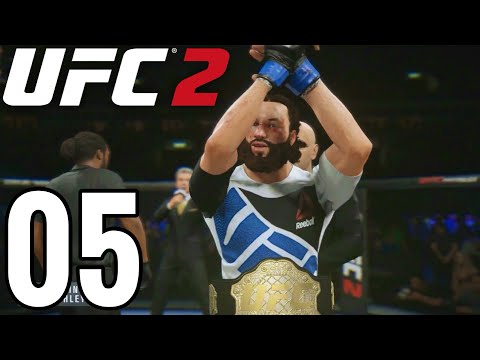 UFC 2 Career Mode Gameplay Walkthrough Part 5 - CRAZY TITLE FIGHT V CONOR MCGREGOR!