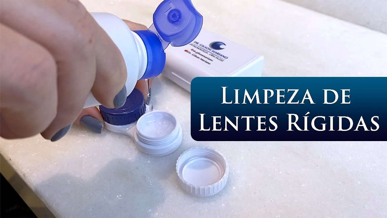 Limpeza de Lentes Rígidas