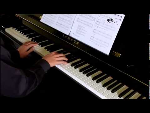 Faber Piano Adventures Popular Repertoire Book Level 4 No.2 Walker Mr Bojangles (P.8)