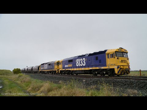 Pacific National Grain 7731V  With NGPF Hoppers - PoathTV Australian Trains & Railways