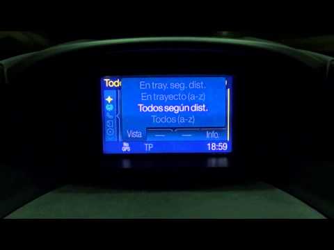 Ford Kuga. Modelo 2013. Navegación. Navegador SD SONY