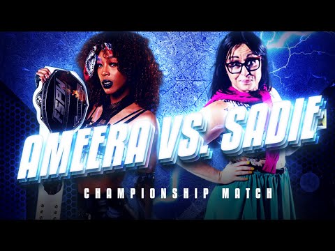 WRESTLEREVIVAL || AMEERA ROZE VS SADIE LEE MOSS || CHAMPIONSHIP MATCH