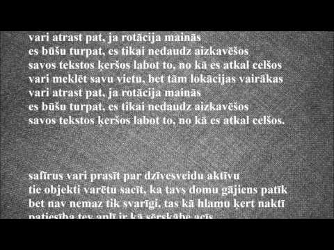 valch un artis - būšu turpat