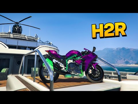 Utilizo Mi H2R Alterada Para Conseguir Un Yate De 300M Gta Rp