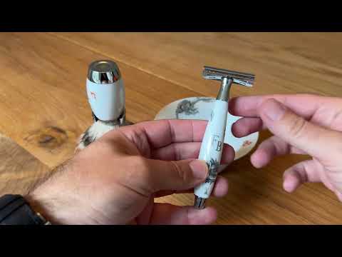 Unboxing the Mühle Shaving Bowl, Ming Dragon, Meissen Porcelain (RN EDI MEISSEN)