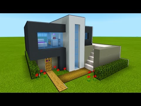 TSMC - Minecraft - Minecraft Tutorial: How To Make A Modern House 2019 "Easy Modern House Tutorial"