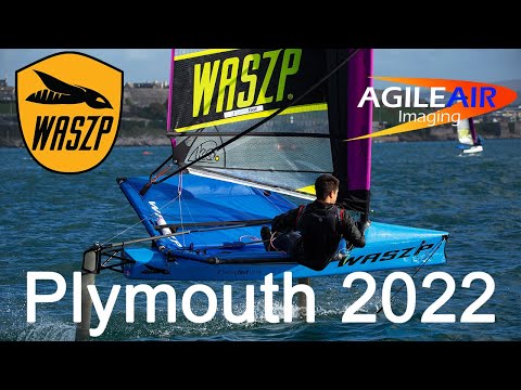 WASZP Racing - Plymouth 16th October 2022 - Drone Video