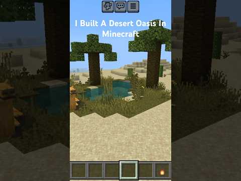 EPIC DESERT OASIS in Minecraft! 😱
