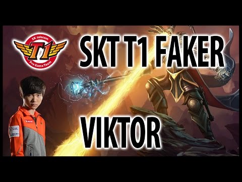 SKT Faker - Viktor mid vs. Lulu - Patch 5.15 challenger solo queue