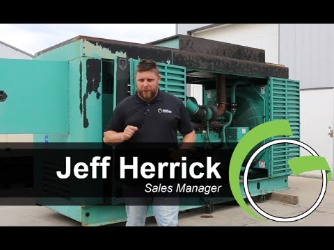 Green Industrial - USED DIESEL GENERATOR 500 KW CUMMINS KTA19G4 KTA 19 G4 YEAR 1998 TESTED