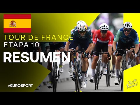DE VUELTA Y CON ESTILO! 🙌 | Tour de France - Resumen Etapa 10 | Eurosport Cycling