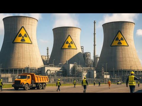 WIE FUNKTIONIERT ein KERNKRAFTWERK um STROM zu ERZEUGEN ☢️