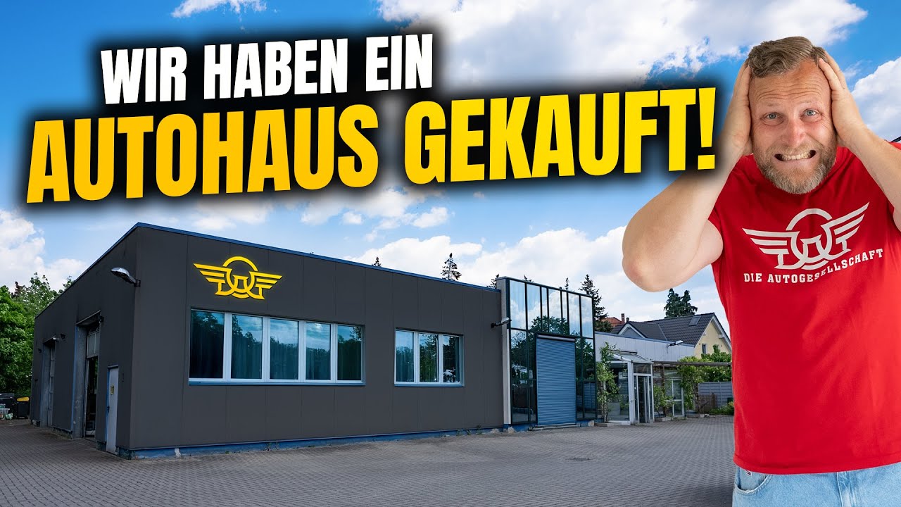 Das haben wir euch Verheimlicht! ENRICO hat ein AUTOHAUS gekauft! Das wird die neue KOMMANDOZENTRALE