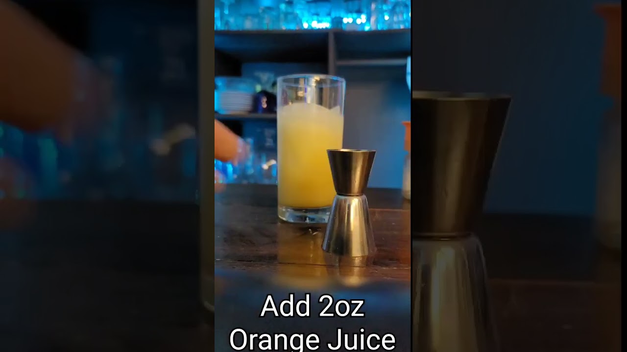 How to make the Malibu Sunset #mocktail #alcoholfree #nonalcoholic #drink #mocktailsonly