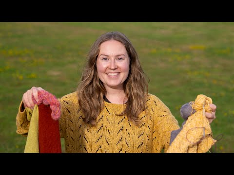 knitting podcast episode 6 • ebba pullover, summer plans & frogging old knits