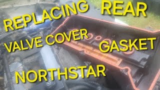 HOW I CHANGED REAR VALVE COVER GASKET FAIRLY EASILY ON 4.6 NORTHSTAR  (NO TOUCH ENGINE OR EXHAUST)