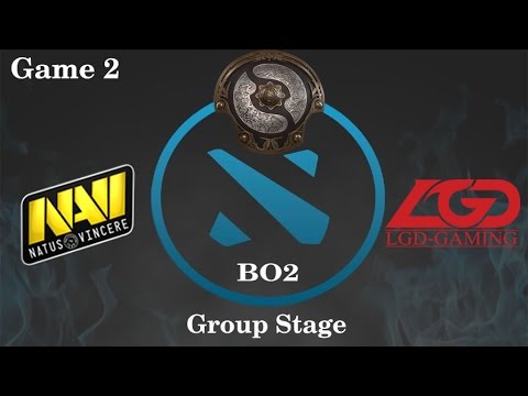 NaVi vs LGD Highlights Game 2, TI 6 Group A