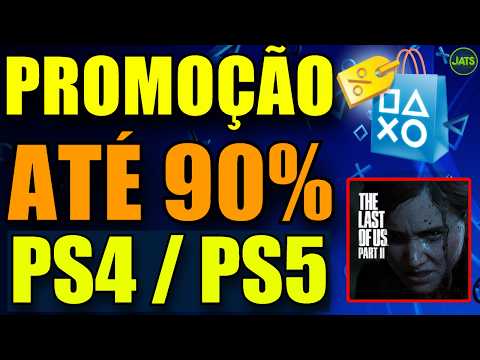 MEGA PROMOÇÃO NO PS4 E PS5 !! JOGOS BARATOS NA PROMOÇÃO LOURUCA DE OFERTAS PLAYSTATION