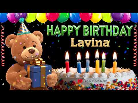 Lavina Happy birthday To You - Happy Birthday song name Lavina 🎁 🎂