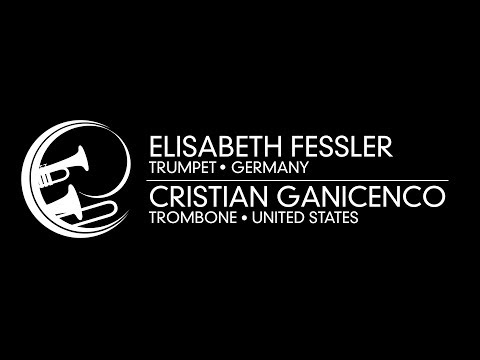 J. S.  Bach,   Invention No 4, in d minor, performed by Elisabeth Fessler and Cristian Ganicenco