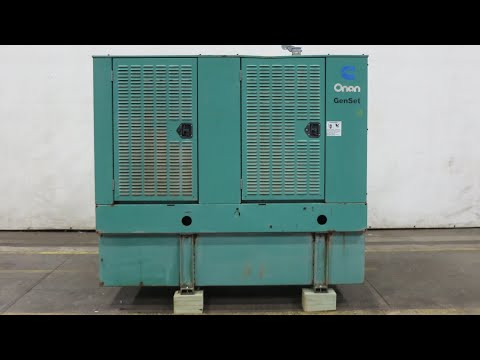 Cummins DGBB 35 kW diesel generator 4B3.9-G2 engine, 695 Hrs, Yr 1998 - CSDG # 3832