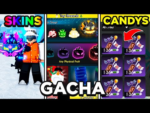 COMPLETE GUIDE TO THE NEW CHRISTMAS UPDATE IN BLOX FRUITS + HOW TO FARM LOTS OF CANDIES!!