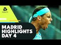 Nadal Returns; Sinner, Tsitsipas & Zverev In Action | Madrid 2022 Day 4 Highlights
