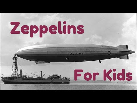 History of Zeppelins for Kids | Bedtime History