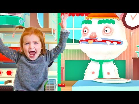 Adley App Reviews | Toca Kitchen 2 | feeding our friends