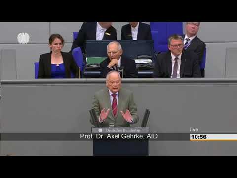 AFD Prof  Dr Axel Gehrke Bundestag 32 Sitzung am 16 05 2018
