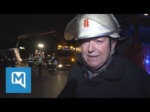 A93: Wieder keine Rettungsgasse bei Unfall