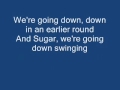 Fall Out Boy - Sugar We're Going Down With Lyrics! HQ